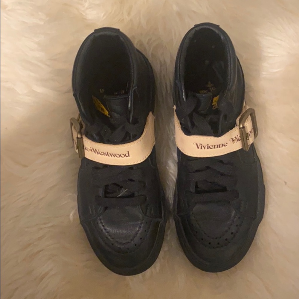 Vans X Westwood Black Sk8 Hi Top